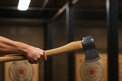 Axe throwing