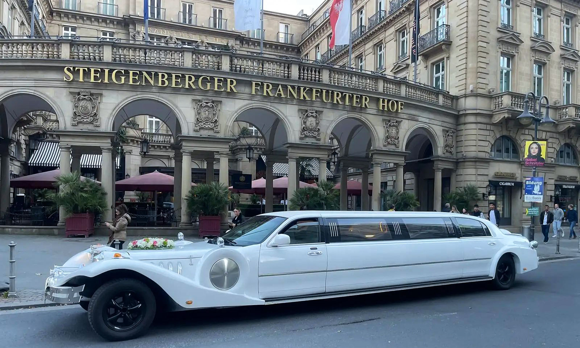 Excalibur Stretchlimo in Frankfurt / Excalibur stretch limousine in Frankfurt